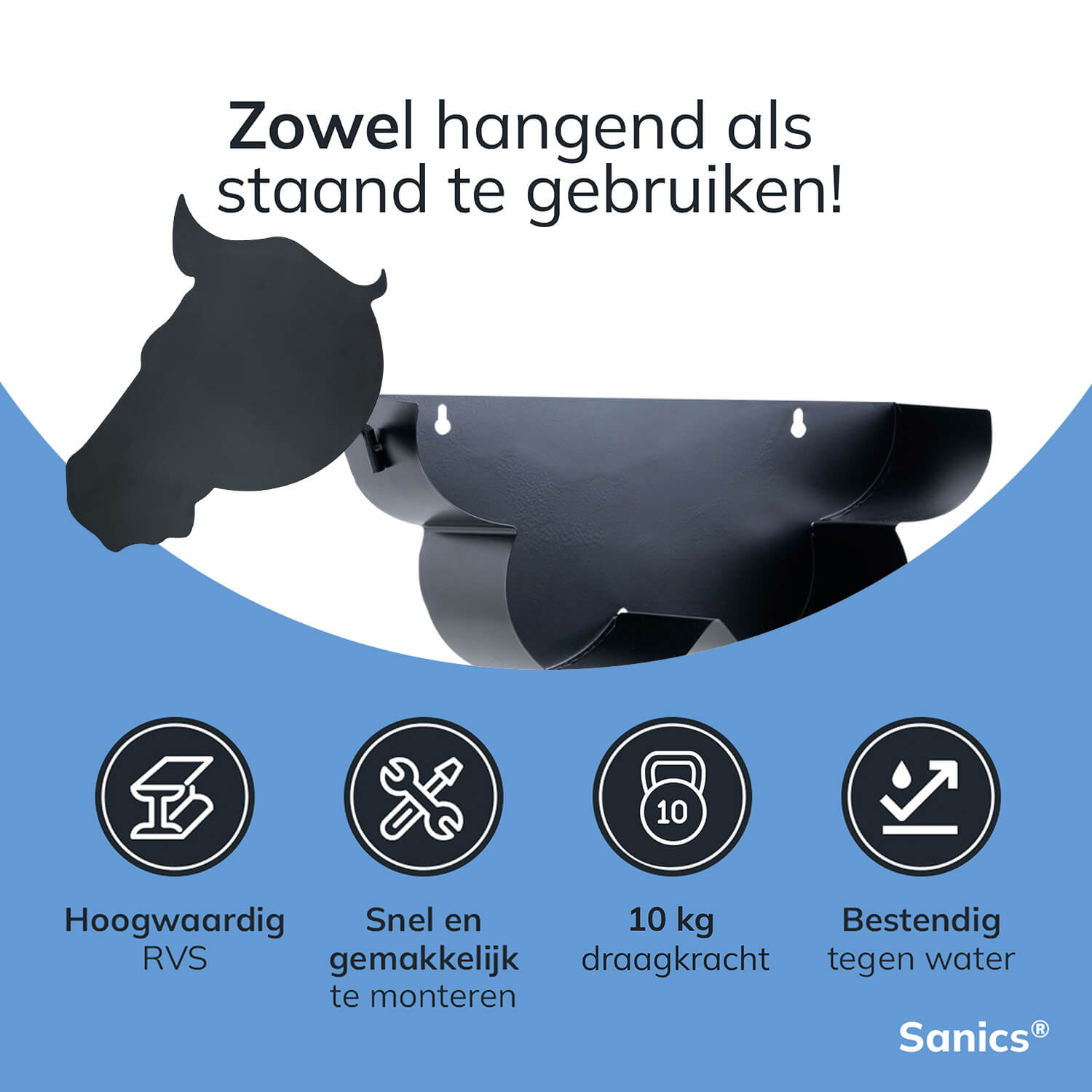 Reserverolhouder Hangend