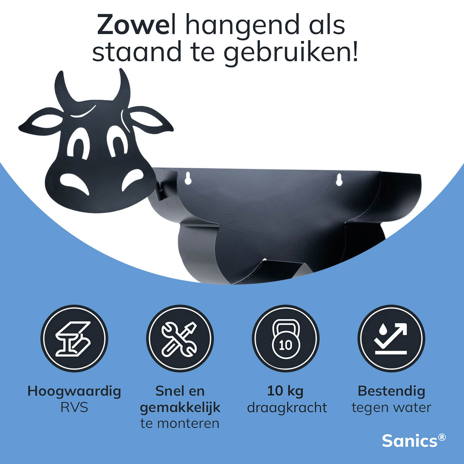 Reserverolhouder staand