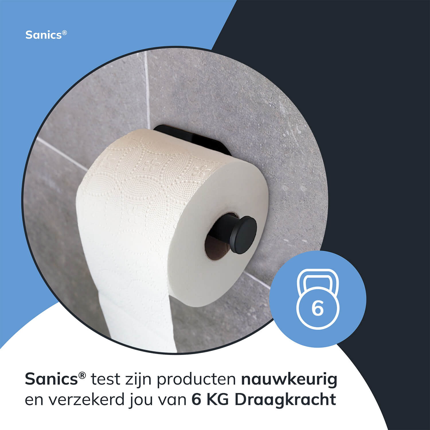 Toiletrolhouder Zonder boren