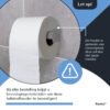 Toiletrolhouder inclusief montageset