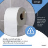 Toiletrolhouder inclusief montageset