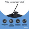 WC borstel Zwart