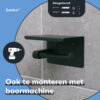WC papier houder zelfklevend