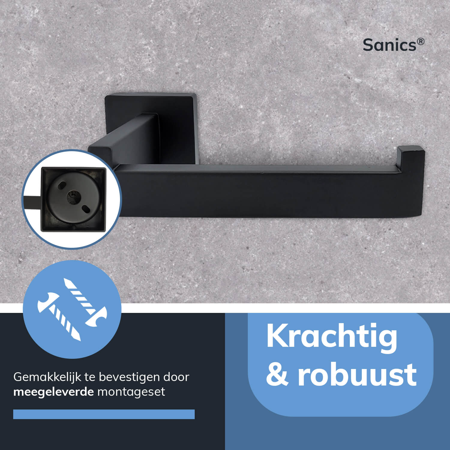 WC rolhouder RVS WC rolhouder RVS