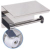 WC rolhouder Zilver