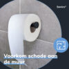 WC rolhouder zwart