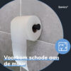WC rolhouder zwart
