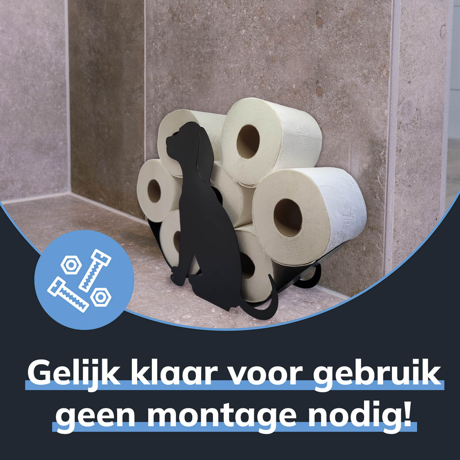 Reserverolhouder Hangend