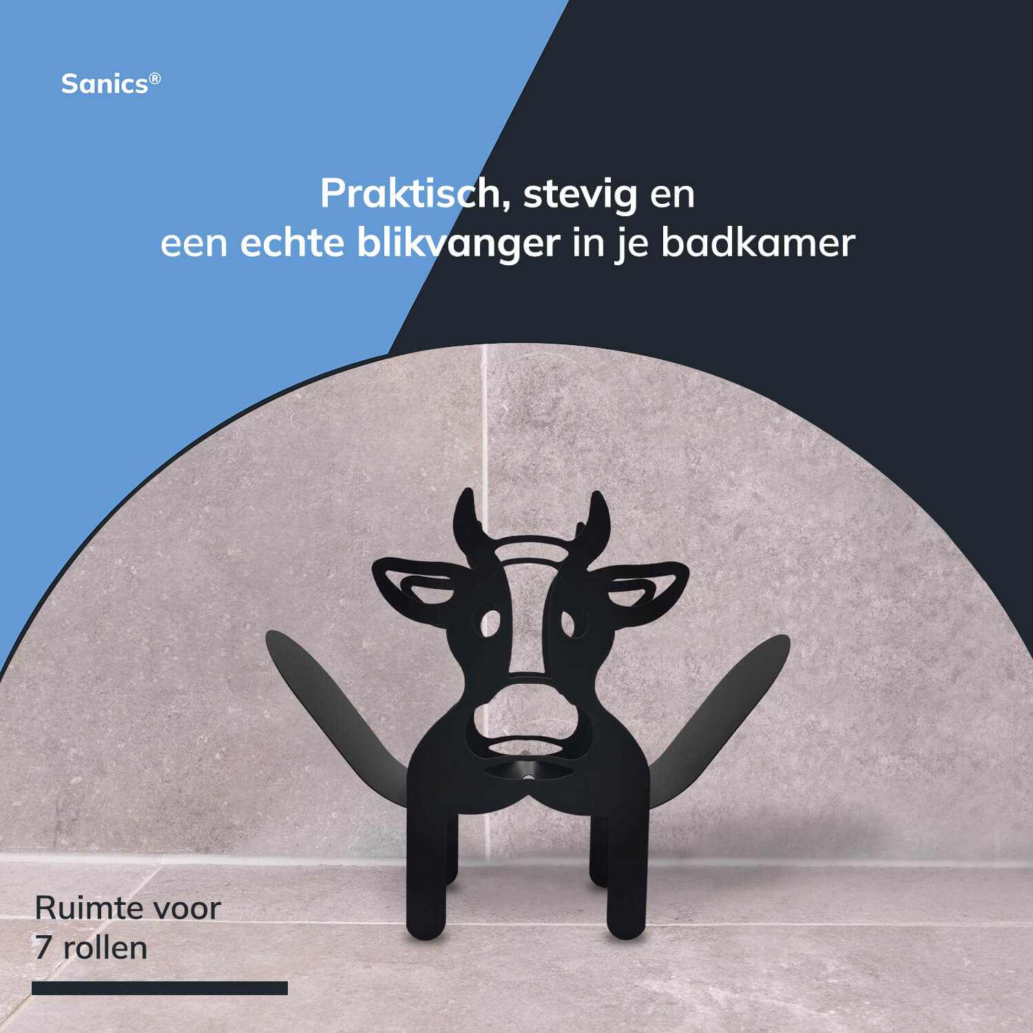 Reserverolhouder staand