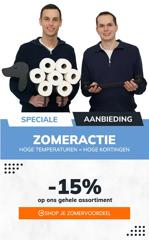 zomeractie badkameraccessoires sanicswinkel