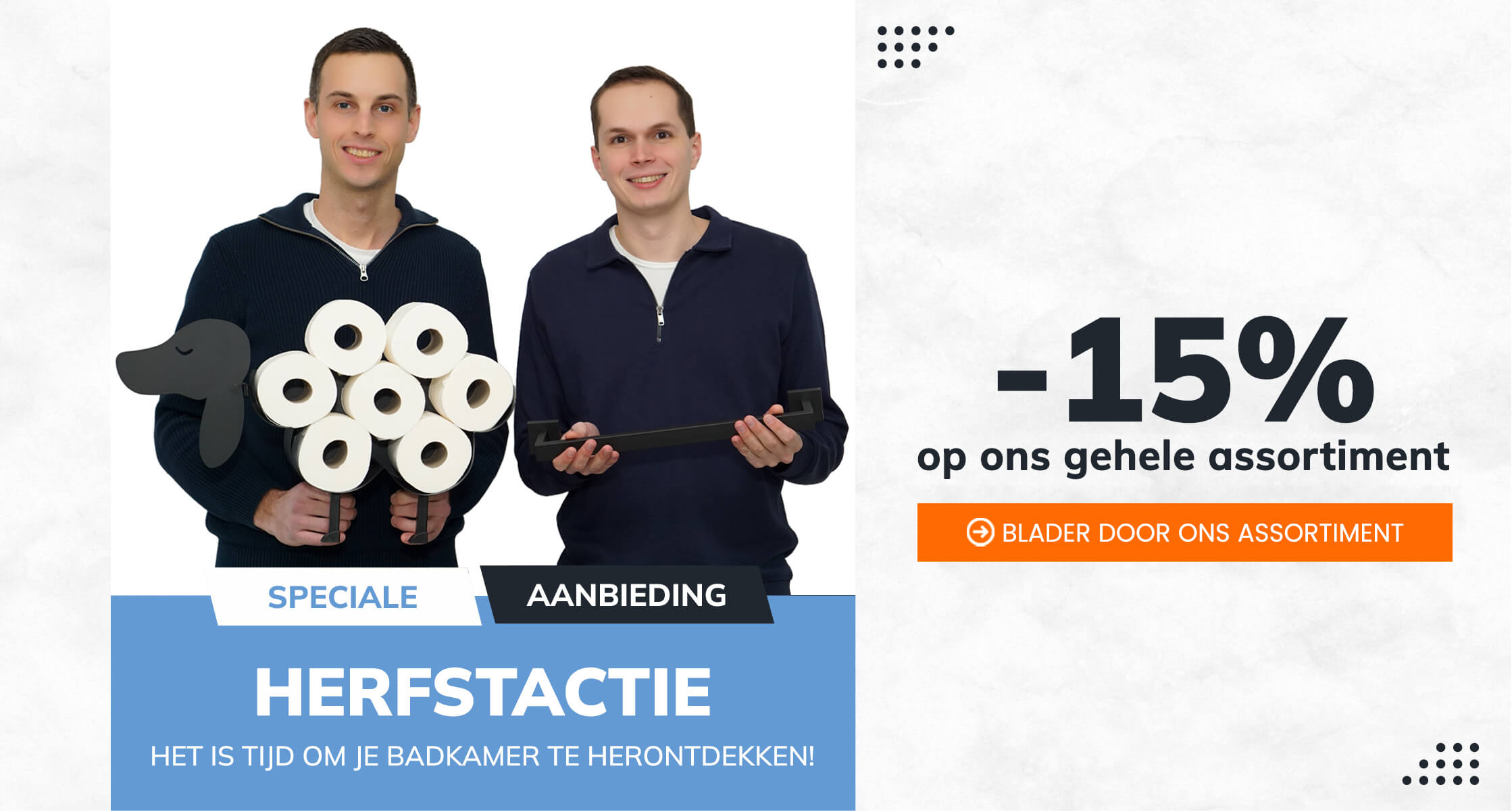 Korting op badkameraccessoires