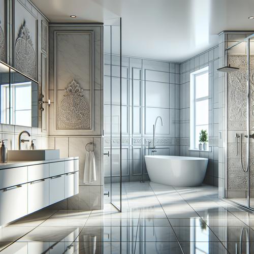 Geschenkset voor de badkamer met zacht badlaken, badolie, geurkaarsen en stijlvolle opbergmand