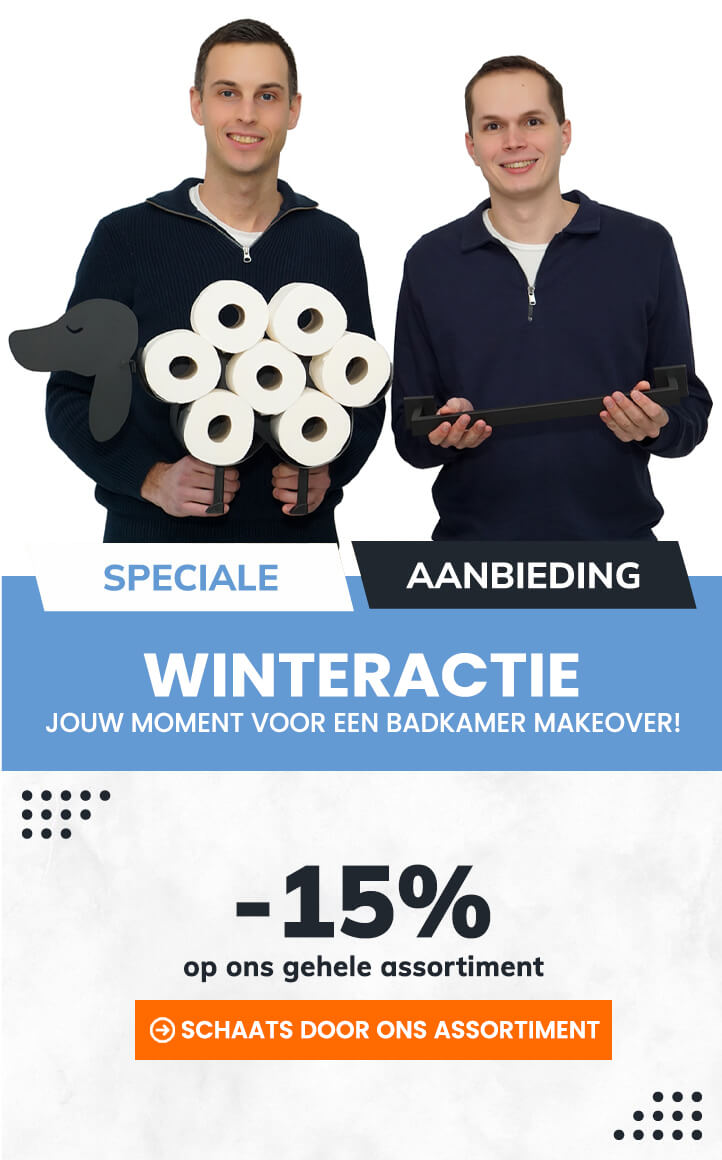 Korting op badkameraccessoires